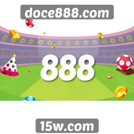 Variedade de jogos disponíveis no doce888.com